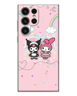Чехол для Samsung Galaxy S25 Ultra с картинкой «My Melody и Kuromi» Чехол для Samsung Galaxy S25 Ultra с картинкой «My Melody и Kuromi»