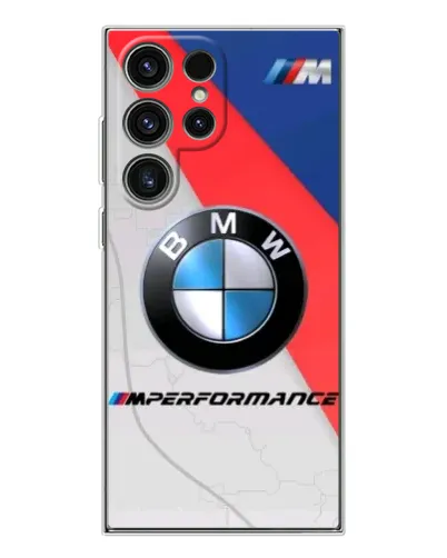Чехол для Samsung Galaxy S25 Ultra с картинкой «BMW Performance стиль»