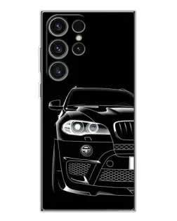 Чехол для Samsung Galaxy S25 Ultra с картинкой «Темный силуэт BMW» Чехол для Samsung Galaxy S25 Ultra с картинкой «Темный силуэт BMW»