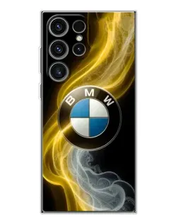 Чехол для Samsung Galaxy S25 Ultra с картинкой «Золотистый дым BMW» Чехол для Samsung Galaxy S25 Ultra с картинкой «Золотистый дым BMW»