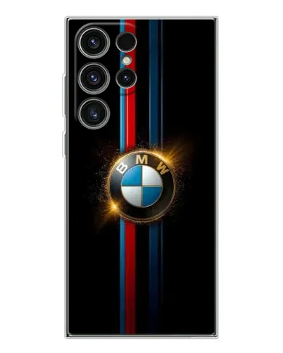Чехол для Samsung Galaxy S25 Ultra с картинкой «BMW M-Power неон»