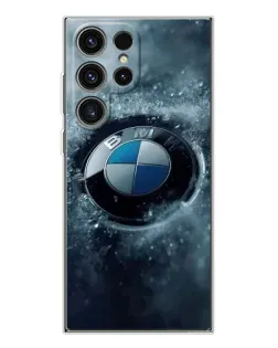 Чехол для Samsung Galaxy S25 Ultra с картинкой «Логотип BMW — лед» Чехол для Samsung Galaxy S25 Ultra с картинкой «Логотип BMW — лед»