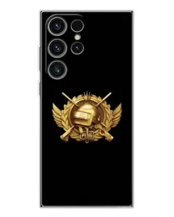 Чехол для Samsung Galaxy S25 Ultra с картинкой «PUBG — оранжевый градиент» Чехол для Samsung Galaxy S25 Ultra с картинкой «PUBG — оранжевый градиент»