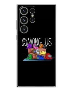 Чехол для Samsung Galaxy S25 Ultra с картинкой «Логотип Among Us» Чехол для Samsung Galaxy S25 Ultra с картинкой «Логотип Among Us»