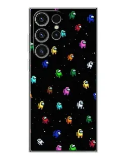 Чехол для Samsung Galaxy S25 Ultra с картинкой «Экипаж Among Us» Чехол для Samsung Galaxy S25 Ultra с картинкой «Экипаж Among Us»