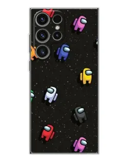 Чехол для Samsung Galaxy S25 Ultra с картинкой «Космический паттерн Among Us» Чехол для Samsung Galaxy S25 Ultra с картинкой «Космический паттерн Among Us»