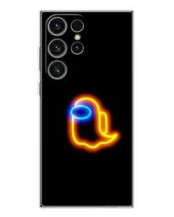 Чехол для Samsung Galaxy S25 Ultra с картинкой «Among Us неоновое сияние» Чехол для Samsung Galaxy S25 Ultra с картинкой «Among Us неоновое сияние»