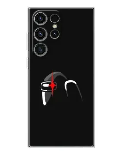 Чехол для Samsung Galaxy S25 Ultra с картинкой «Among Us шлем» Чехол для Samsung Galaxy S25 Ultra с картинкой «Among Us шлем»