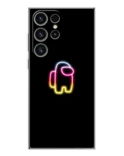 Чехол для Samsung Galaxy S25 Ultra с картинкой «Among Us градиент» Чехол для Samsung Galaxy S25 Ultra с картинкой «Among Us градиент»