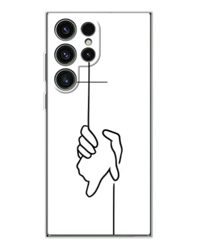 Чехол для Samsung Galaxy S25 Ultra с картинкой «Рука держит»