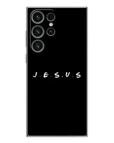 Чехол для Samsung Galaxy S25 Ultra с картинкой «Точки веры J.E.S.U.S.»