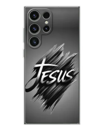 Чехол для Samsung Galaxy S25 Ultra с картинкой «Надпись Jesus Graffiti»
