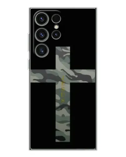 Чехол для Samsung Galaxy S25 Ultra с картинкой «Милитари Крест»