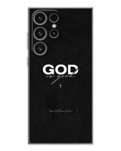 Чехол для Samsung Galaxy S25 Ultra с картинкой «GOD — Бог над всем»