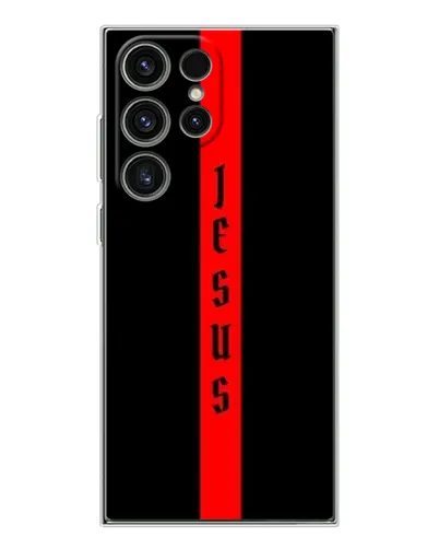 Чехол для Samsung Galaxy S25 Ultra с картинкой «Красная линия веры»