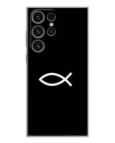 Чехол для Samsung Galaxy S25 Ultra с картинкой «Символ рыбы Jesus» Чехол для Samsung Galaxy S25 Ultra с картинкой «Символ рыбы Jesus»