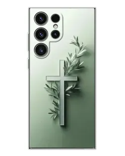 Чехол для Samsung Galaxy S25 Ultra с картинкой «Оливковая ветвь»