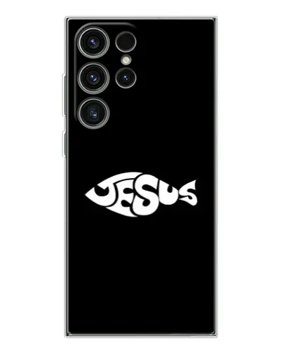 Чехол для Samsung Galaxy S25 Ultra с картинкой «Рыба Jesus» Чехол для Samsung Galaxy S25 Ultra с картинкой «Рыба Jesus»