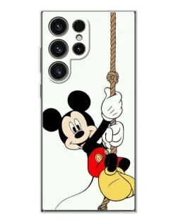 Чехол для Samsung Galaxy S25 Ultra с картинкой «Mickey на канате» Чехол для Samsung Galaxy S25 Ultra с картинкой «Mickey на канате»