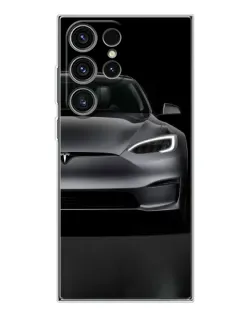 Чехол для Samsung Galaxy S25 Ultra с картинкой «Tesla Model S Look» Чехол для Samsung Galaxy S25 Ultra с картинкой «Tesla Model S Look»
