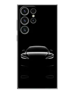 Чехол для Samsung Galaxy S25 Ultra с картинкой «Силуэт Tesla Night» Чехол для Samsung Galaxy S25 Ultra с картинкой «Силуэт Tesla Night»