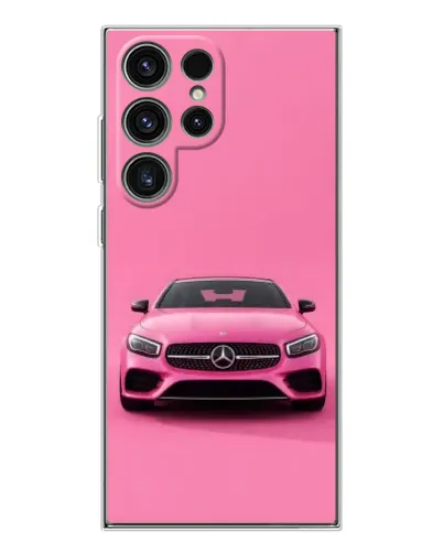 Чехол для Samsung Galaxy S25 Ultra с картинкой «Розовый Mercedes AMG» Чехол для Samsung Galaxy S25 Ultra с картинкой «Розовый Mercedes AMG»