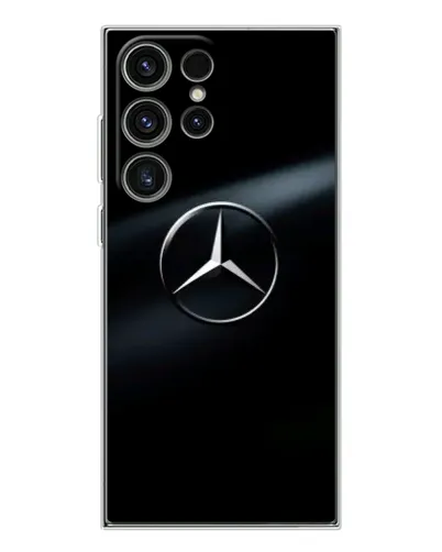 Чехол для Samsung Galaxy S25 Ultra с картинкой «Mercedes на металле» Чехол для Samsung Galaxy S25 Ultra с картинкой «Mercedes на металле»