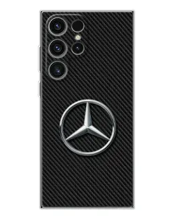 Чехол для Samsung Galaxy S25 Ultra с картинкой «Карбоновый Mercedes стиль» Чехол для Samsung Galaxy S25 Ultra с картинкой «Карбоновый Mercedes стиль»