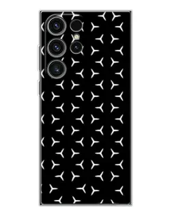 Чехол для Samsung Galaxy S25 Ultra с картинкой «Mercedes паттерн звезд» Чехол для Samsung Galaxy S25 Ultra с картинкой «Mercedes паттерн звезд»