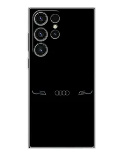 Чехол для Samsung Galaxy S25 Ultra с картинкой «Audi — световой подпись» Чехол для Samsung Galaxy S25 Ultra с картинкой «Audi — световой подпись»