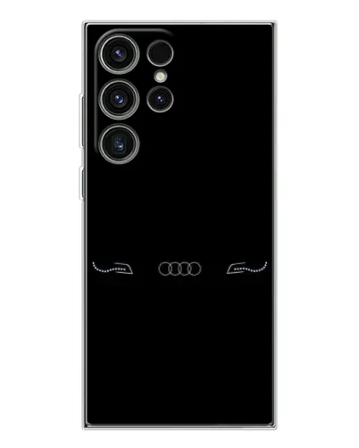 Чехол для Samsung Galaxy S25 Ultra с картинкой «Audi — световой подпись»