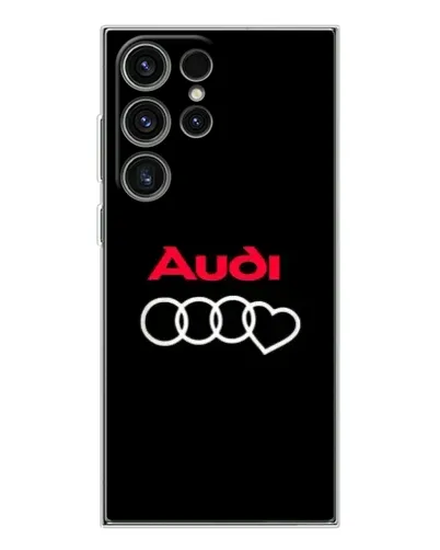 Чехол для Samsung Galaxy S25 Ultra с картинкой «Логотип Audi Heart»