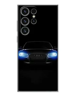 Чехол для Samsung Galaxy S25 Ultra с картинкой «Audi в неоне» Чехол для Samsung Galaxy S25 Ultra с картинкой «Audi в неоне»