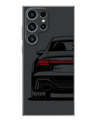 Чехол для Samsung Galaxy S25 Ultra с картинкой «Задняя часть Audi — арт»
