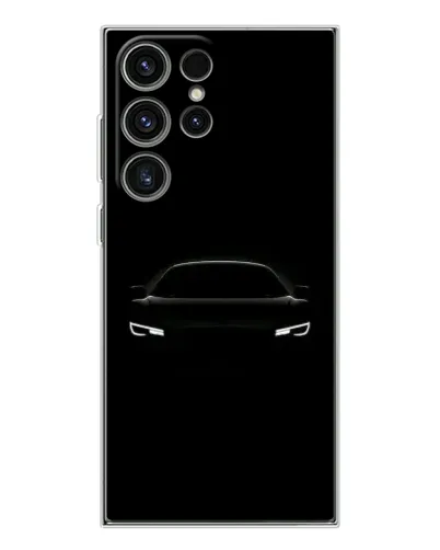 Чехол для Samsung Galaxy S25 Ultra с картинкой «Взгляд Audi в темноте»