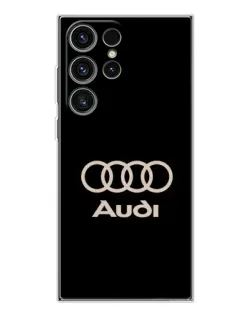 Чехол для Samsung Galaxy S25 Ultra с картинкой «Audi — золотой логотип» Чехол для Samsung Galaxy S25 Ultra с картинкой «Audi — золотой логотип»