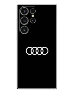 Чехол для Samsung Galaxy S25 Ultra с картинкой «Audi White Logo» Чехол для Samsung Galaxy S25 Ultra с картинкой «Audi White Logo»