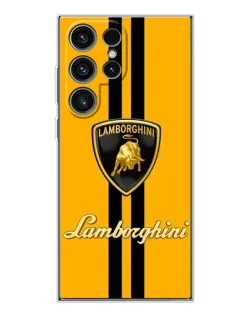 Чехол для Samsung Galaxy S25 Ultra с картинкой «Lamborghini Stripe желтый» Чехол для Samsung Galaxy S25 Ultra с картинкой «Lamborghini Stripe желтый»