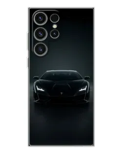 Чехол для Samsung Galaxy S25 Ultra с картинкой «Черный Lamborghini Aventador» Чехол для Samsung Galaxy S25 Ultra с картинкой «Черный Lamborghini Aventador»