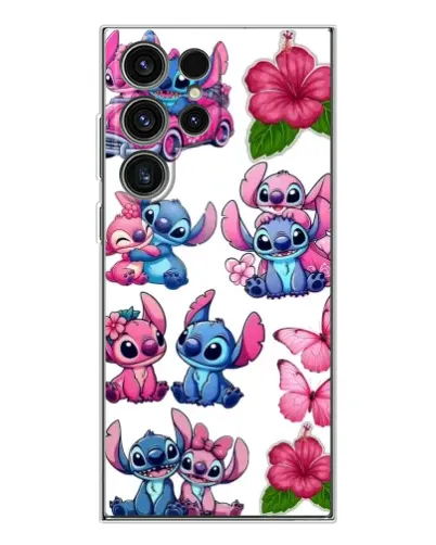 Чехол для Samsung Galaxy S25 Ultra с картинкой «Стикеры Stitch и Angel» Чехол для Samsung Galaxy S25 Ultra с картинкой «Стикеры Stitch и Angel»