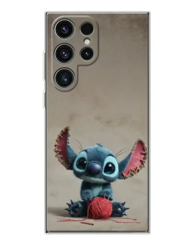Чехол для Samsung Galaxy S25 Ultra с картинкой «Стич на коричневом фоне» Чехол для Samsung Galaxy S25 Ultra с картинкой «Стич на коричневом фоне»