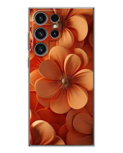 Чехол для Samsung Galaxy S25 Ultra с картинкой «Оранжевый макро цветок» Чехол для Samsung Galaxy S25 Ultra с картинкой «Оранжевый макро цветок»