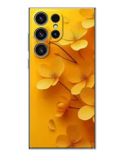 Чехол для Samsung Galaxy S25 Ultra с картинкой «Золотые лепестки» Чехол для Samsung Galaxy S25 Ultra с картинкой «Золотые лепестки»