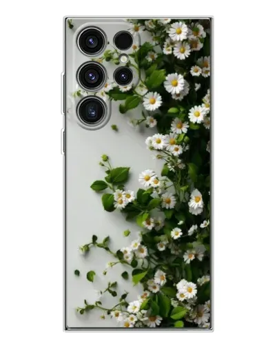 Чехол для Samsung Galaxy S25 Ultra с картинкой «Ветка мелких белых цветов» Чехол для Samsung Galaxy S25 Ultra с картинкой «Ветка мелких белых цветов»