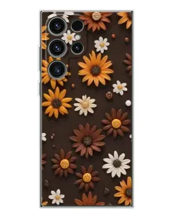 Чехол для Samsung Galaxy S25 Ultra с картинкой «Узор из маленьких подсолнухов» Чехол для Samsung Galaxy S25 Ultra с картинкой «Узор из маленьких подсолнухов»