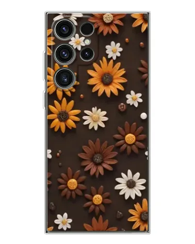 Чехол для Samsung Galaxy S25 Ultra с картинкой «Узор из маленьких подсолнухов» Чехол для Samsung Galaxy S25 Ultra с картинкой «Узор из маленьких подсолнухов»