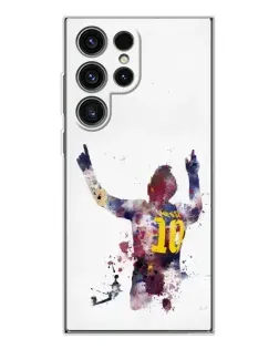 Чехол для Samsung Galaxy S25 Ultra с картинкой «Акварельный Месси Барселона» Чехол для Samsung Galaxy S25 Ultra с картинкой «Акварельный Месси Барселона»