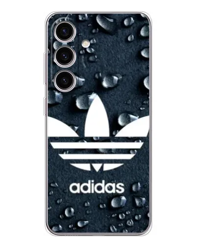 Чехол для Samsung Galaxy S25 с картинкой «Adidas Trefoil Blue» Чехол для Samsung Galaxy S25 с картинкой «Adidas Trefoil Blue»
