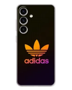 Чехол для Samsung Galaxy S25 с картинкой «Градиент Adidas»