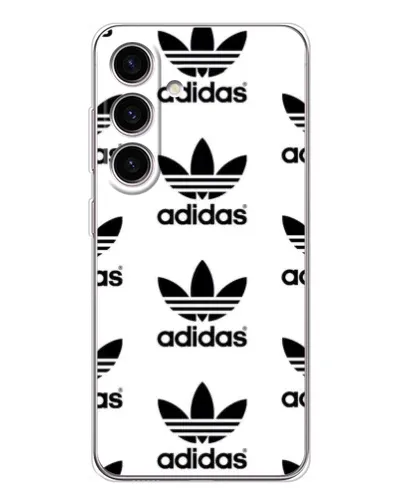 Чехол для Samsung Galaxy S25 с картинкой «Adidas Pattern» Чехол для Samsung Galaxy S25 с картинкой «Adidas Pattern»